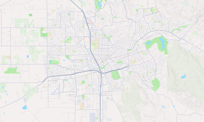 Santa Rosa California Map, Detailed Map of Santa Rosa California