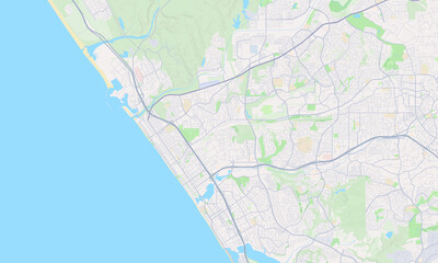 Oceanside California Map, Detailed Map of Oceanside California