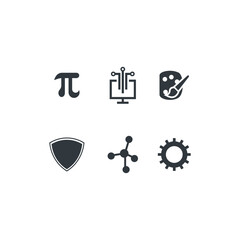 SET OF TECH ICON