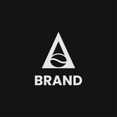 Fototapeta premium TRIANGLE COFFEE LOGO