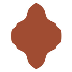 Islamic Window Flat Blank Shape Vector 