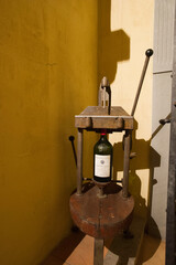Wine bottles in cellars, Azienda Sella & Mosca, Alghero, SS, Sardegna, Italy
