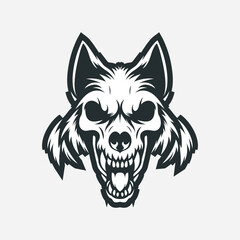 A Visual Journey into Wolf Head Vector