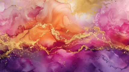 Colorful liquid abstract texture background	
