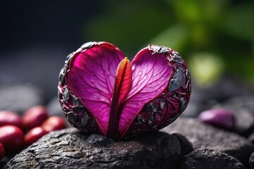 Beautifull Love Flower Generate with ai