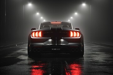 car, golden car, neon car, white car, black car, sports car wallpaper concept, new car launch, car, dark, sport, 350 DPI, ai generated