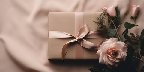 Gifts with nice ribbons are simple and elegant, there is an empty space for tests, greetings, wallpaper, posters, advertisements, etc., if there are not enough choices, please click,