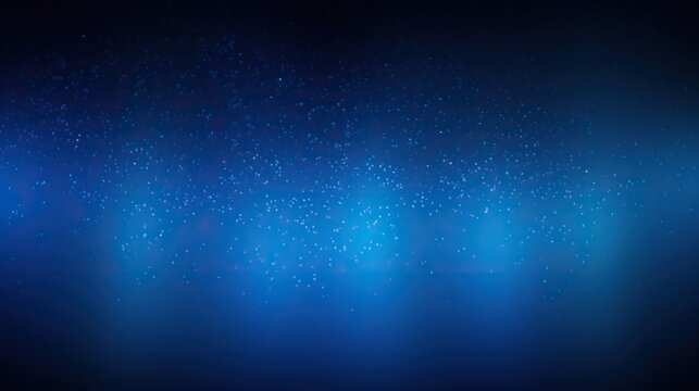 Blue background with particles 