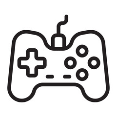 joystick line icon