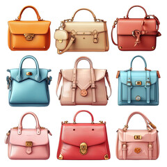 Set of Woman Handbags