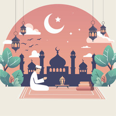 Islamic Ramadhan Mosque Poster Design