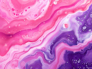 Obraz premium pink and purple abstract background, pink marble
