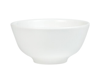 white bowl isolated