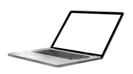 computer laptop isolated