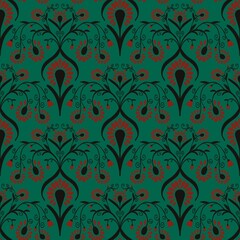 ethnic ikat patterns geometric native tribal boho motif aztec textile fabric carpet mandalas african American india flower