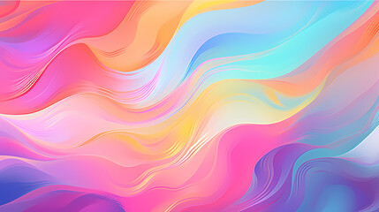 Obraz premium Rainbow gradient abstract colorful watercolor background