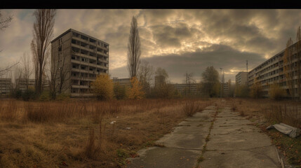 Dessau Panorama: A Scenic View of East Germany's Architectural Marvel and Urban Beauty