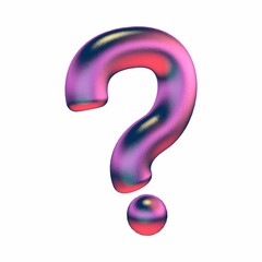 Question Mark Sign. 3D question Mark illustrations. Question Mark 3D Icon.  - 67