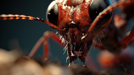 Ant close-up, Hyper Real
