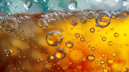 Cool and Sparkling: A Glass of Soda Water