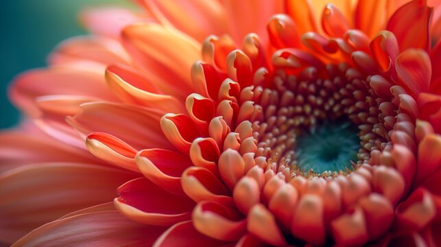 Floral beauty highlighted through close-up macro photography