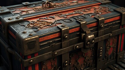 Tool case close-up, Hyper Real