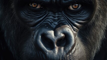 Gorilla close-up, Hyper Real