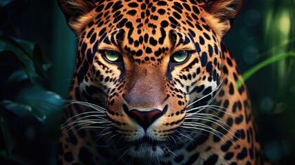 Jaguar close-up, Hyper Real