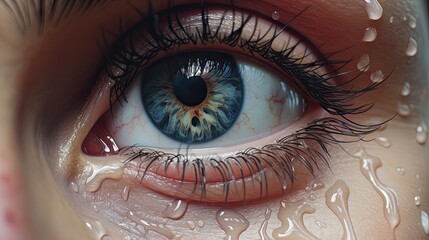 Painting close-up, Hyper Real
