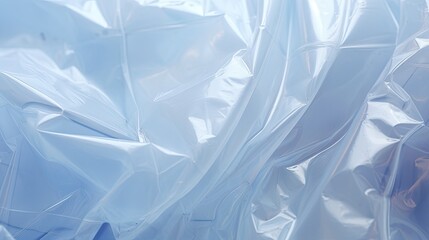 Plastic bag close-up, Hyper Real