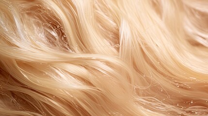 Shampoo for dry hair close-up, Hyper Real
