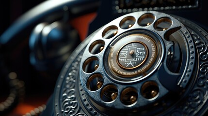 Telephone close-up, Hyper Real