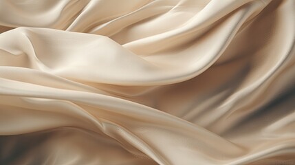 Naklejka premium Linen close-up, Hyper Real