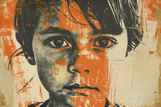 World war orphans day design