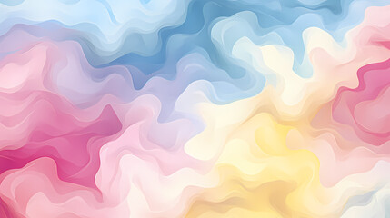 Fototapeta premium Colorful abstract watercolor seamless pattern background, abstract texture