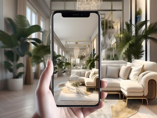 Home interior design virtual reality vr future generative ai