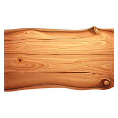 horizontal wooden panel in casual style, curved ragged edges, rounded corners