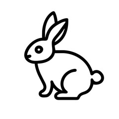 rabbit shape icon
