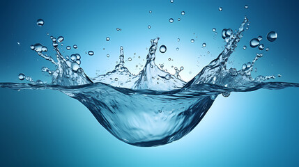 World Water Day background, concept of global warming and climate change - obrazy, fototapety, plakaty
