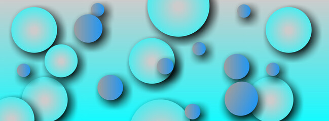 water drops on blue background