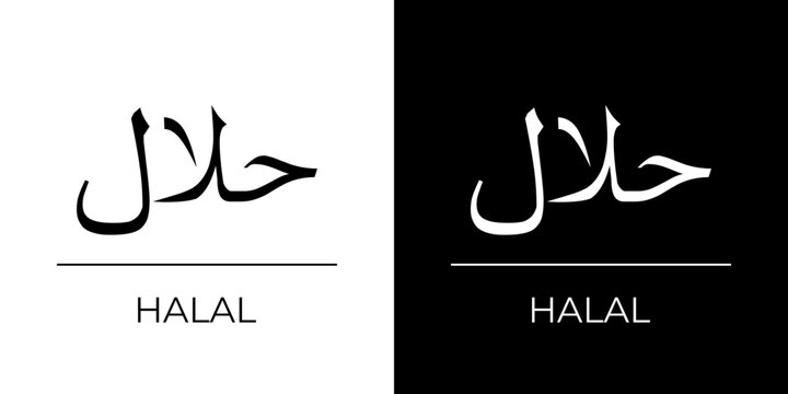  Halal logo vector 