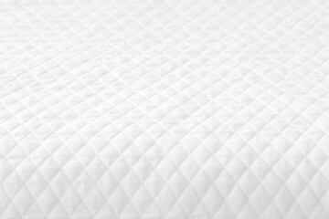 natural fabric linen texture for design. sackcloth textured. White Canvas bed sheets for Backdrop. - obrazy, fototapety, plakaty