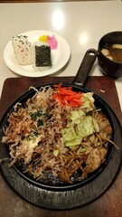 Okonomiyaki and Yakisoba, Japanese cuisine