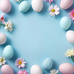 Template easter decoration deco egg empty space Memo Note	
