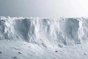 Foto op Plexiglas Highlighting the melting ice caps as a symbol of global warming © Veniamin Kraskov