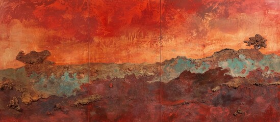 Rusty Zinc Roams the Brownish Red Landscape in a Rusty, Zinc-Infused, and Ro-Hued Spectacle