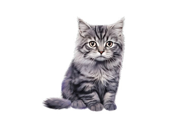 hand drawn cat png
