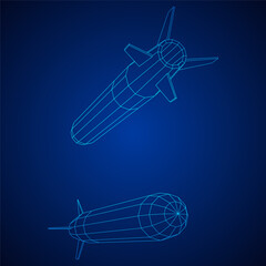 Ballistic Missile, Hypersonic Rocket, Bomb