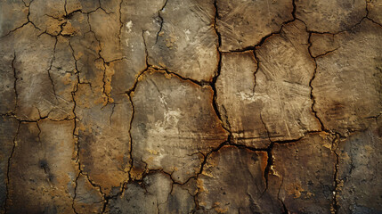 background of wall with cracks