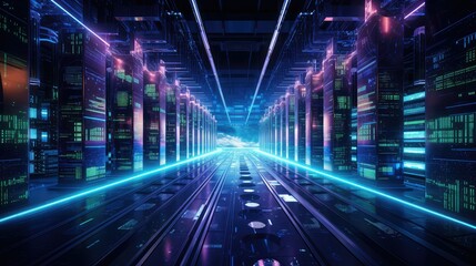 technology computer farm